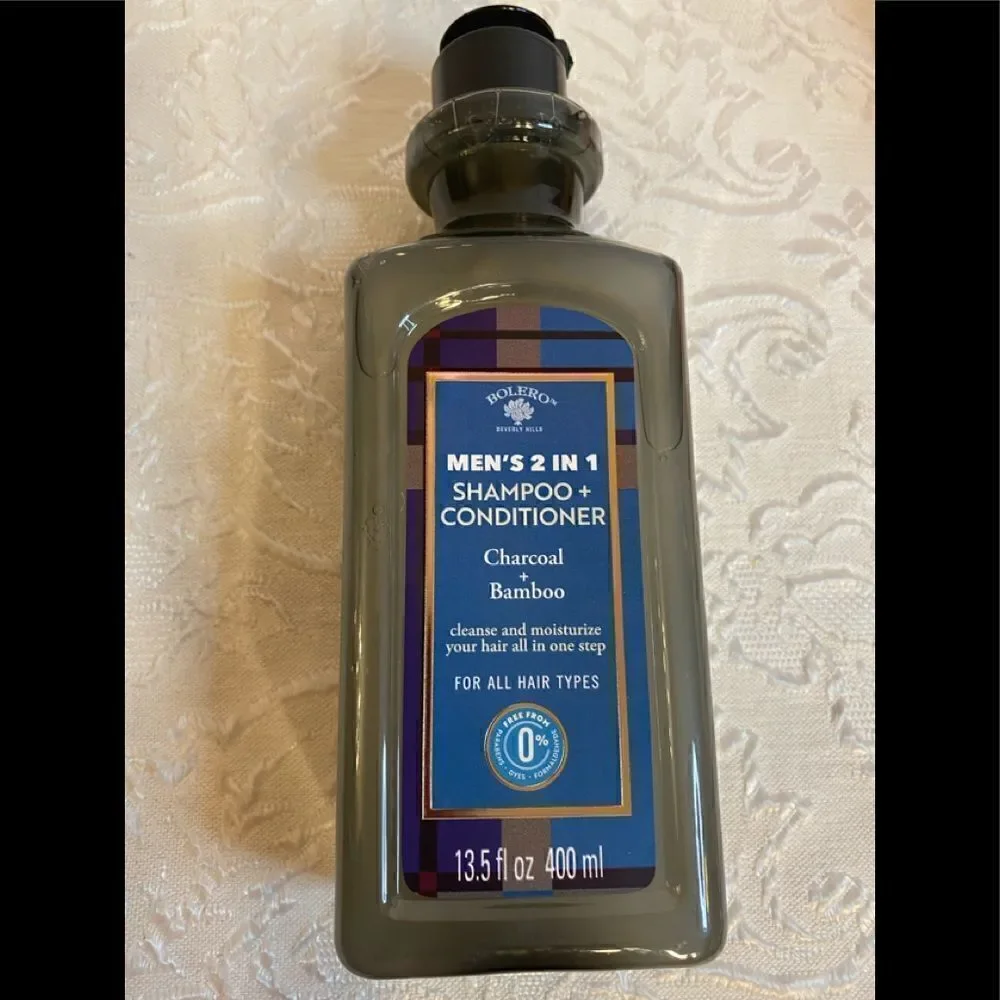 💥Bolero Men’s 2 in 1 Shampoo & Conditioner 13.5oz